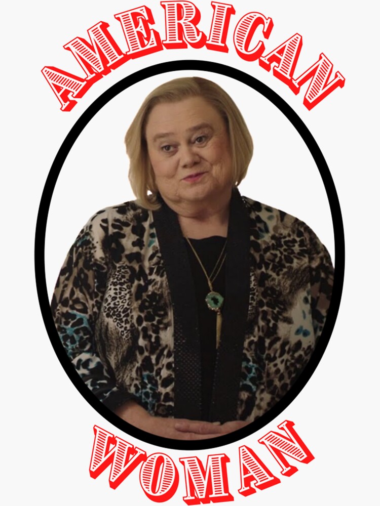 "Christine Baskets American Woman Baskets FX " Sticker for Sale by CelticFolkS Redbubble