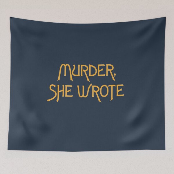 Item preview, Murder She Wrote orange designed and sold by Nichollsart.