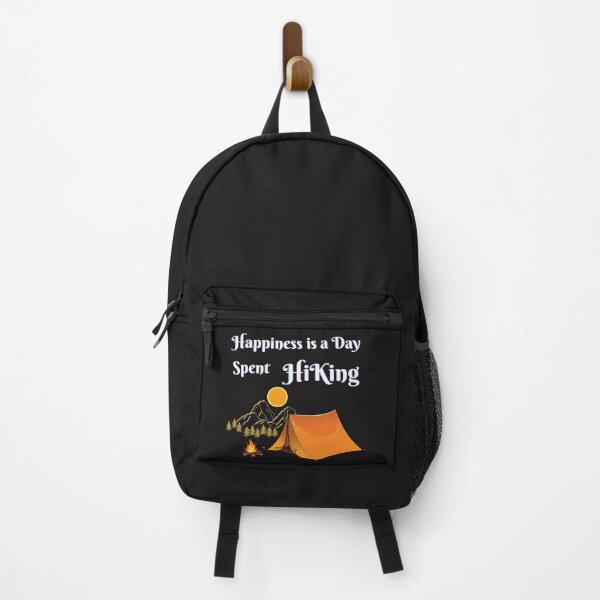 Item preview, HAPPINESS IS A DAY SPENT HIKING. designed and sold by Teetawatshop.