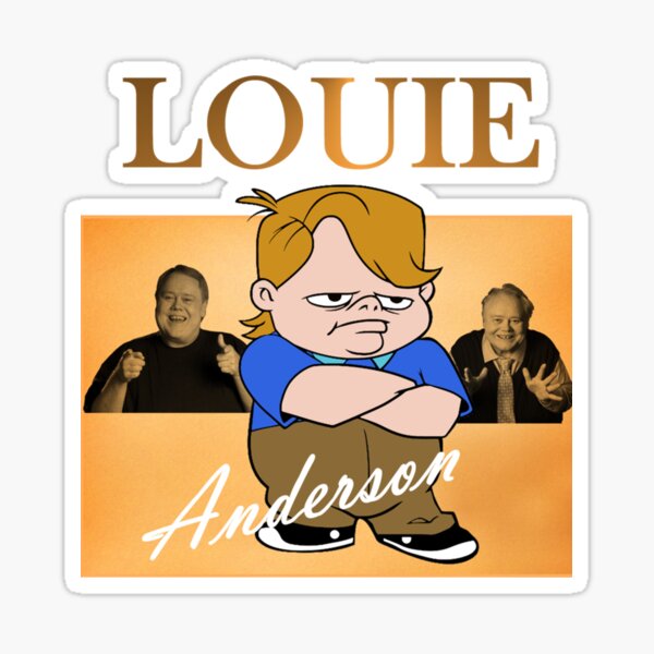 Life with Louie  Sticker for Sale by CelticFolkS
