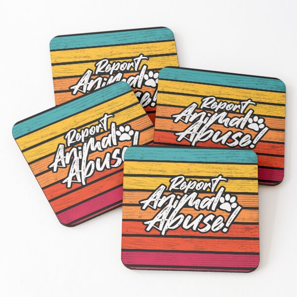 Item preview, Abuser - Report Animal Abuse - I hope your abuser dies - Animal Rights designed and sold by CattlettArt.