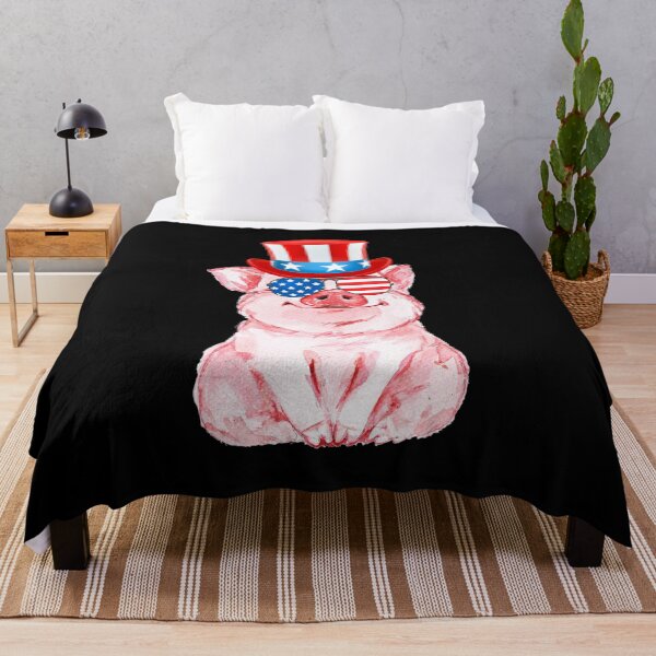 Item preview, Patriotic Pig designed and sold by tranhungtdu.