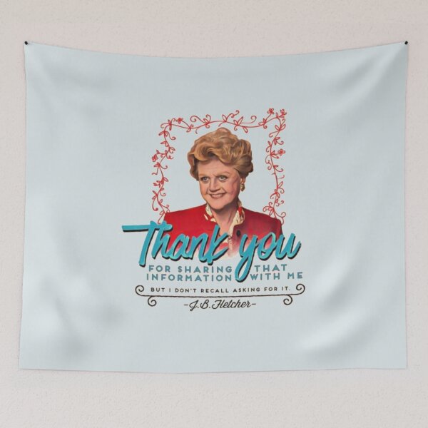 Item preview, essica Fletcher Doesn't Need Your Input designed and sold by Nichollsart.