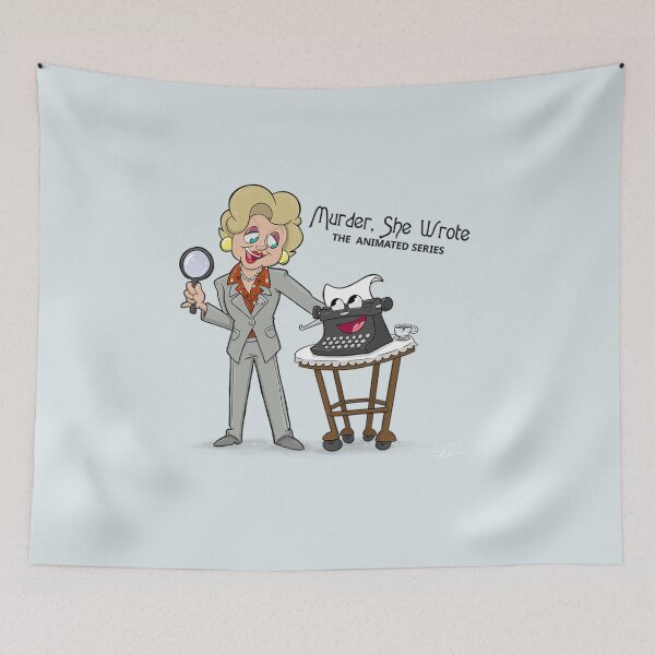 Item preview, Murder She Wrote - The Animated Series designed and sold by Nichollsart.