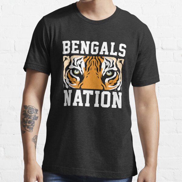 Who Dey-Bengals Nation Tank Tops Print Cotton Bengal Cincinnati