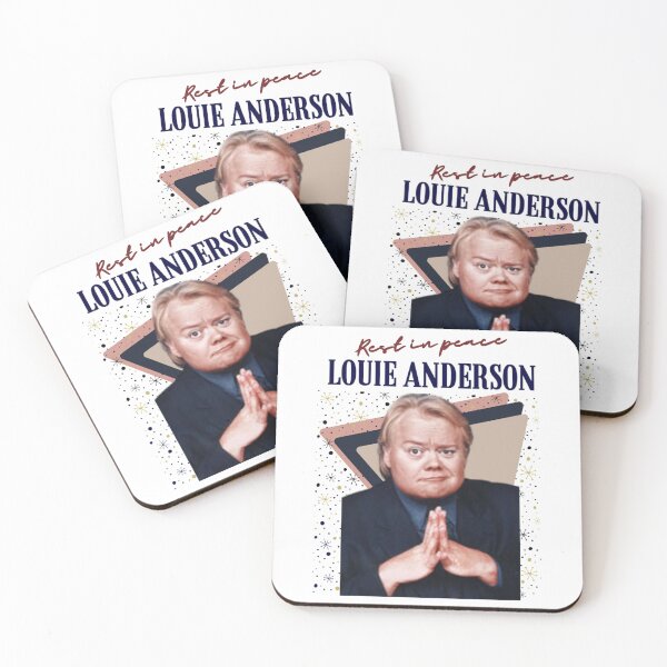 Artikelvorschau, Louie anderson Rip Louie anderson Louie anderson Ruhe in Frieden Louie anderson 1947-2022 entworfen und verkauft von CelticFolkS.