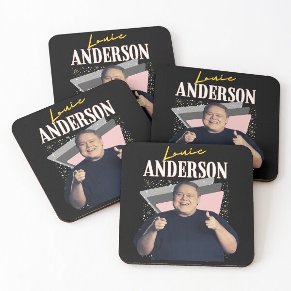 Artikelvorschau, Louie anderson Rip Louie anderson Louie anderson Ruhe in Frieden Louie anderson 1947-2022 entworfen und verkauft von CelticFolkS.