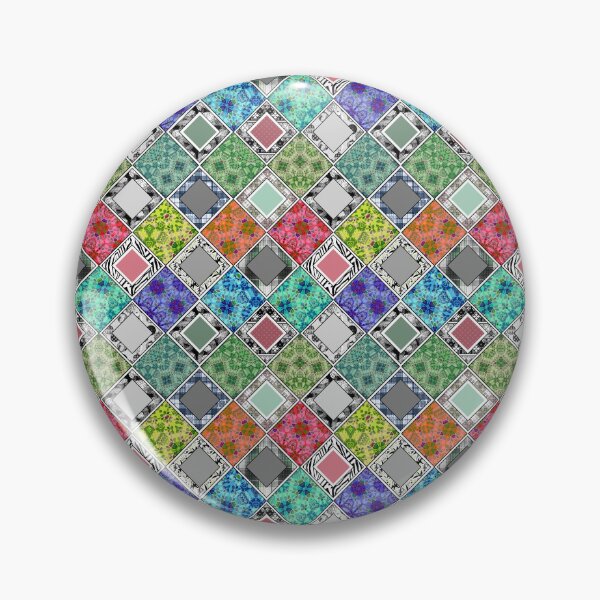 Item preview, Multicolored  rustic  patchwork  patchwork  designed and sold by fuzzyfox.