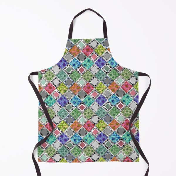 Item preview, Multicolored rustic patchwork patchwork designed and sold by fuzzyfox.
