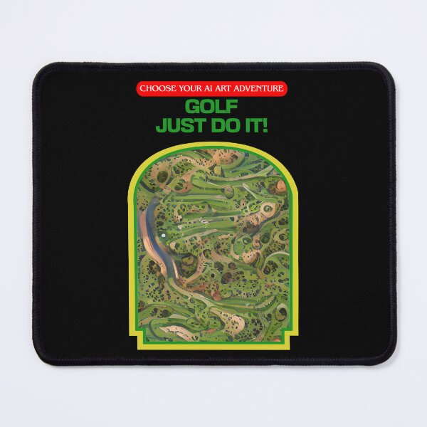 Item preview, Golf Just Play It AI Generated Art designed and sold by patricklevar.