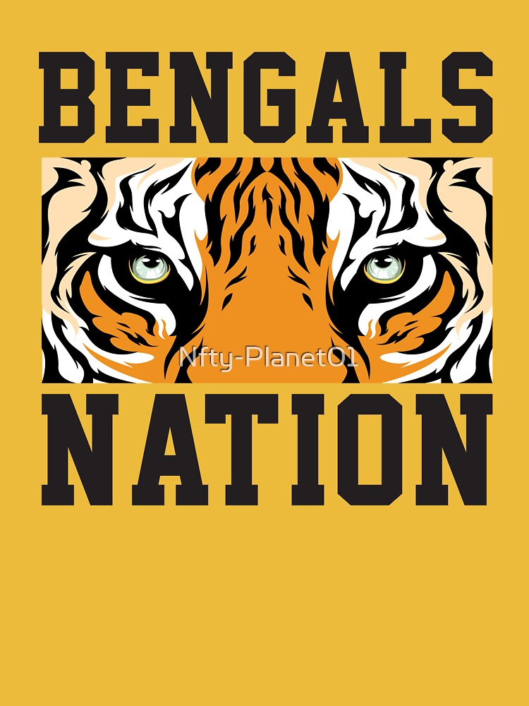 Bengal Nation Who Dey Football Cincinnati Bengals Slogan T-Shirt - T-shirts  Low Price