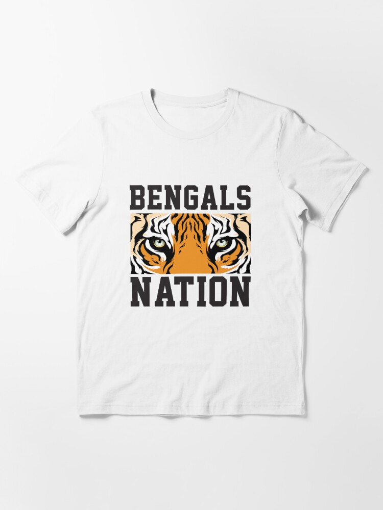 Bengal Nation Who Dey Football Cincinnati Bengals Slogan T-Shirt - T-shirts  Low Price