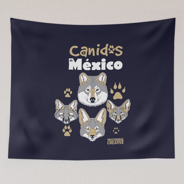 Item preview, Canids of Mexico 2 designed and sold by Procyonidae Creative.