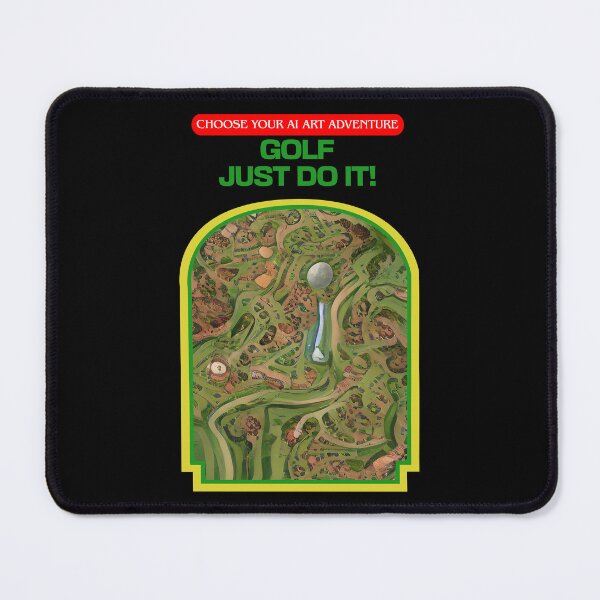 Item preview, Golf Just Play It AI Generated Art designed and sold by patricklevar.