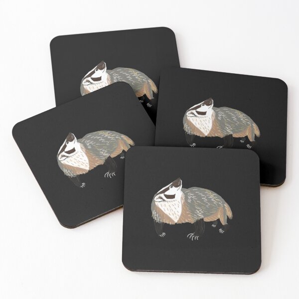 Item preview, Western American Badger  designed and sold by LidiagRinaldi.