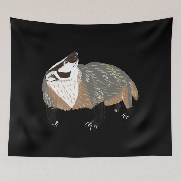 Item preview, Western American Badger  designed and sold by LidiagRinaldi.