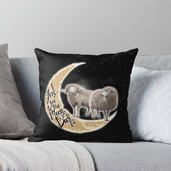 Item preview, Love You To The Moon And Back Sheep Black Galaxy designed and sold by MobertsonArt.