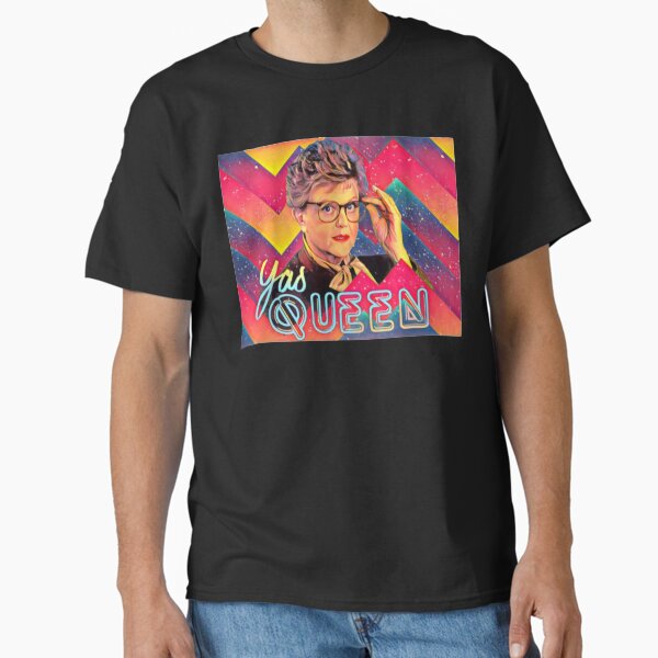 Vista previa del artículo con la obra «Yas a la Reina Jessica Fletcher», diseñado y vendido por Nichollsart.