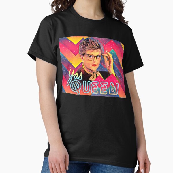 Vista previa del artículo con la obra «Yas a la Reina Jessica Fletcher», diseñado y vendido por Nichollsart.