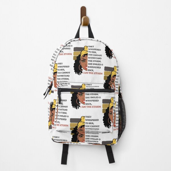 Item preview, I am the storm, Empowering quote about strength to celebrate unstoppable warrior queens everywhere designed and sold by Auntieck.
