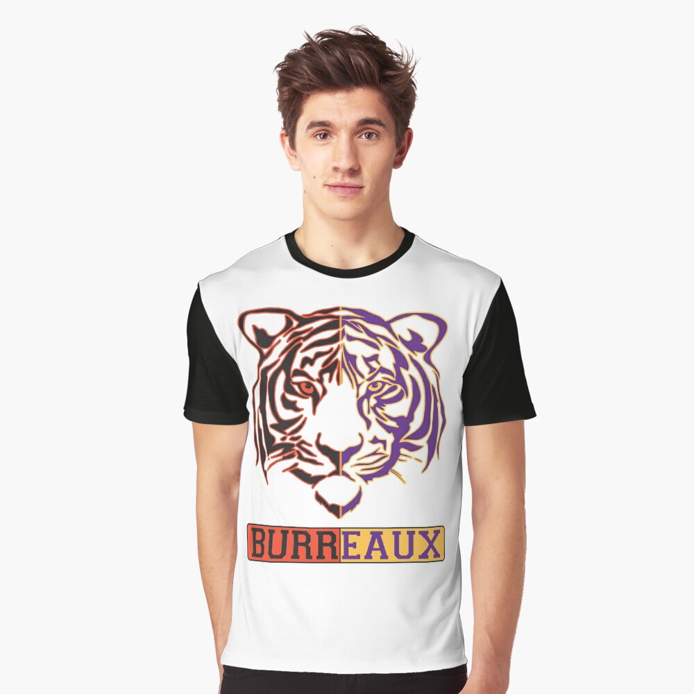 Burr.eaux Tiger Joe Burr.ow AFC Cin.cinnati Bengals | Essential T-Shirt