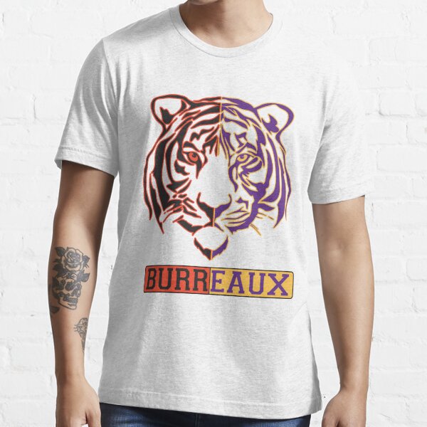 Burr.eaux Tiger Joe Burr.ow AFC Cin.cinnati Bengals Joe Burrow Essential T-Shirt | Redbubble