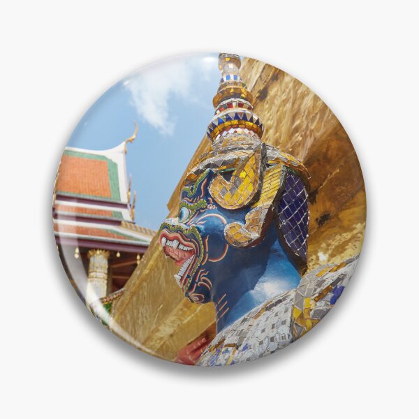 Item preview, Monkeys Support Golden Spires at Bangkok's Grand Palace designed and sold by Sailingstone Travel.