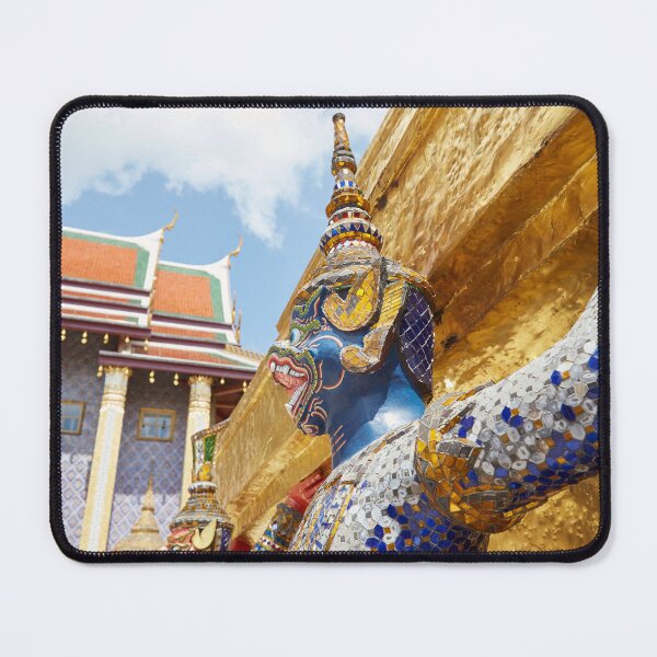 Item preview, Monkeys Support Golden Spires at Bangkok's Grand Palace designed and sold by Sailingstone Travel.