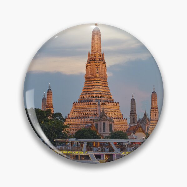 Item preview, Wat Arun at Sunset designed and sold by Sailingstone Travel.