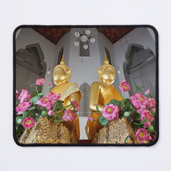 Item preview, Twin Golden Buddhas in Bangkok designed and sold by Sailingstone Travel.