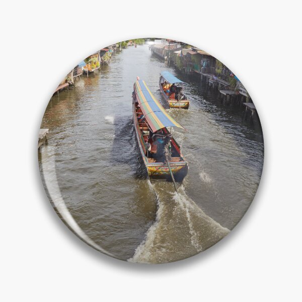 Aperçu de l'œuvre Un canal traditionnel à Thonburi, Bangkok créée et vendue par Sailingstone Travel.