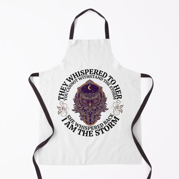 Item preview, I am the storm, Encouraging Gifts for Her With an Inspiring Quote About Life For Owl Lovers designed and sold by Auntieck.