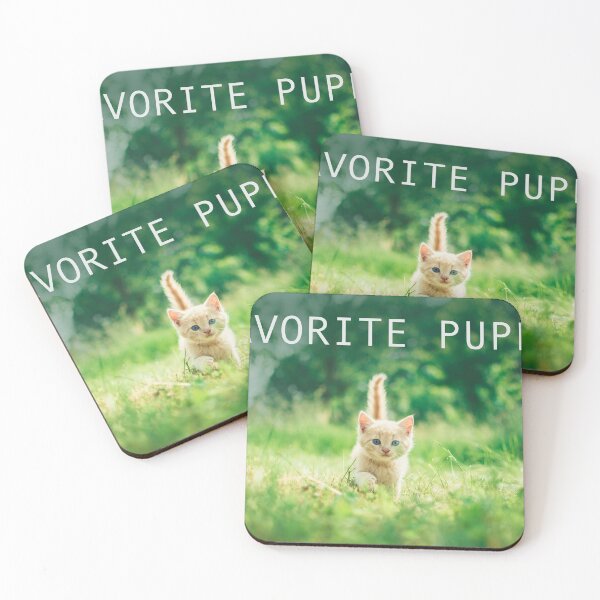 Item preview, Favorite puppy  - funny cat designed and sold by CattlettArt.