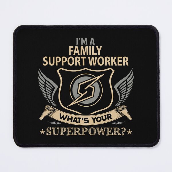 Item preview, Family Support Worker T Shirt - What Is Your Superpower Job Gift Item Tee designed and sold by leolanwugm.