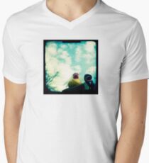 Wedding ducks Men's V-Neck T-Shirt