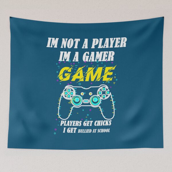 Item preview, im not a player im a gamer              designed and sold by SweetlyOdd.