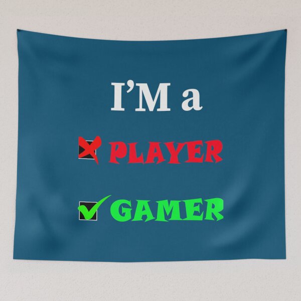 Item preview, I_m not a player I_m a gamer   Premium designed and sold by SweetlyOdd.