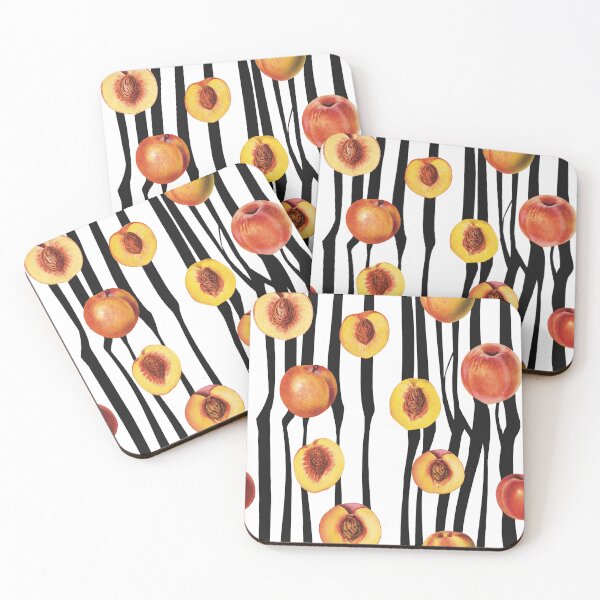 Item preview, Apricots and stripes designed and sold by fanuchi.