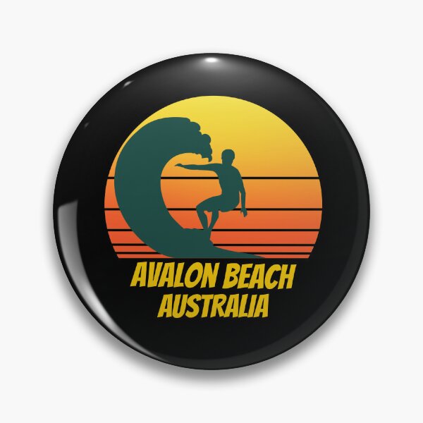 Item preview, Avalon Beach for people who like beach vacations, surfing, sand and ocean sea sides  designed and sold by digipapinet.