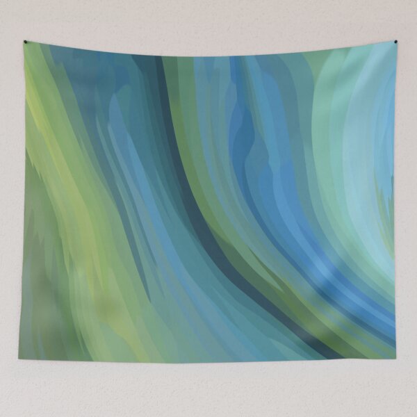 Item preview, Underwater Dream Abstract Watercolor designed and sold by slimbirdy.