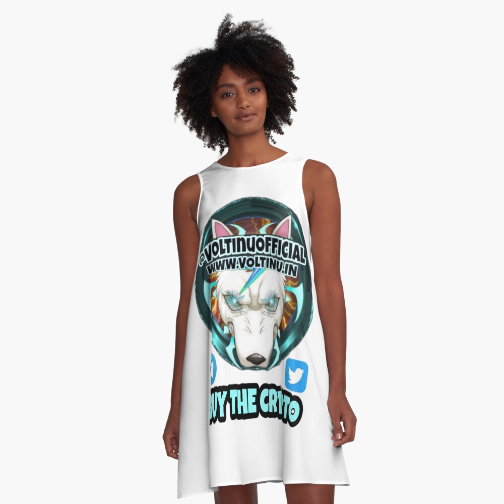 Volt Inu Design A-Line Dress