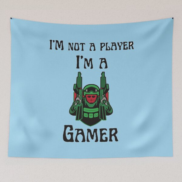 Item preview, I_M NOT A PLAYER I_M A GAMER. designed and sold by SweetlyOdd.