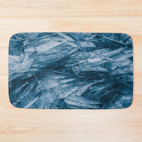 Item preview, Blue Frozen Ice Shards in Winter I designed and sold by Amy Mitchell.