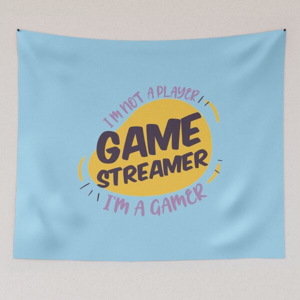 Item preview, I_m Not A Player I_m A Gamer Funny Sarcastic Game Streamer designed and sold by SweetlyOdd.