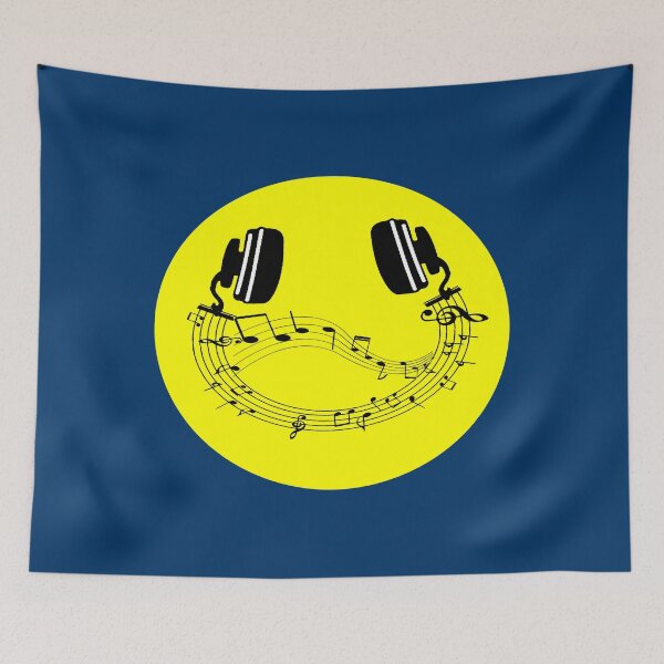 Item preview, SMILEY FACE MUSIC designed and sold by DomGDesign.