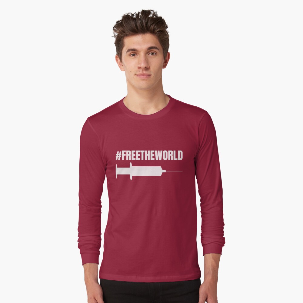 Item preview, Long Sleeve T-Shirt designed and sold by free-the-world.