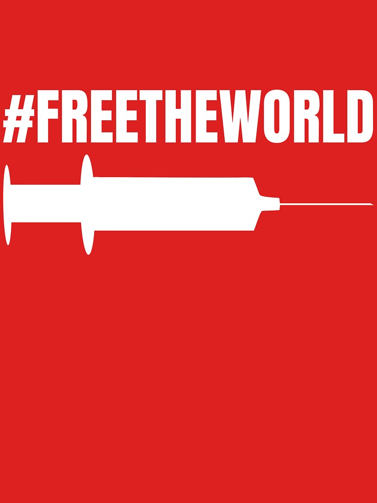 Thumbnail 7 of 7, Classic T-Shirt, #FreeTheWorld designed and sold by free-the-world.