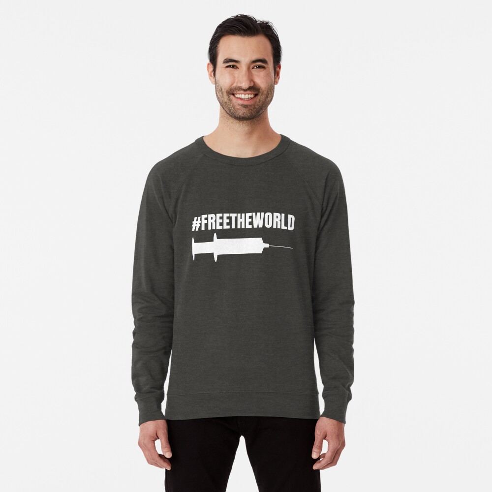 Item preview, Lightweight Sweatshirt designed and sold by free-the-world.