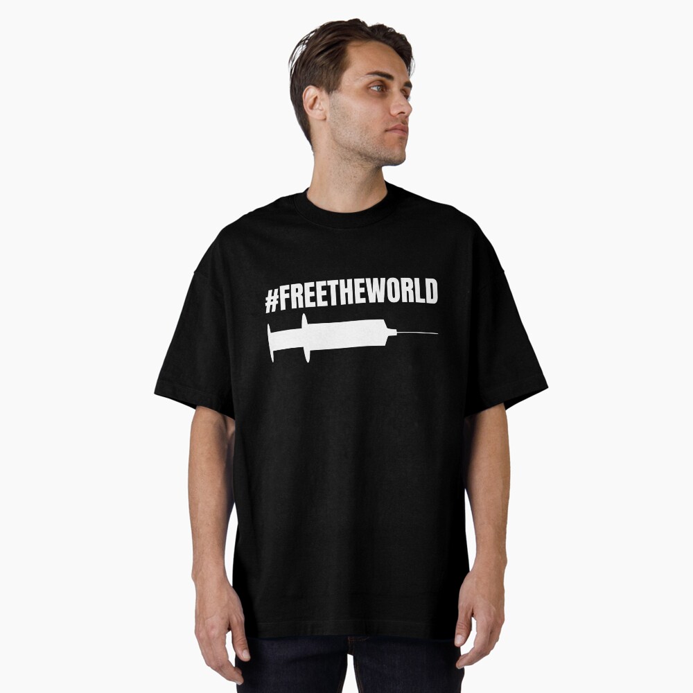 Item preview, Oversized T-Shirt designed and sold by free-the-world.