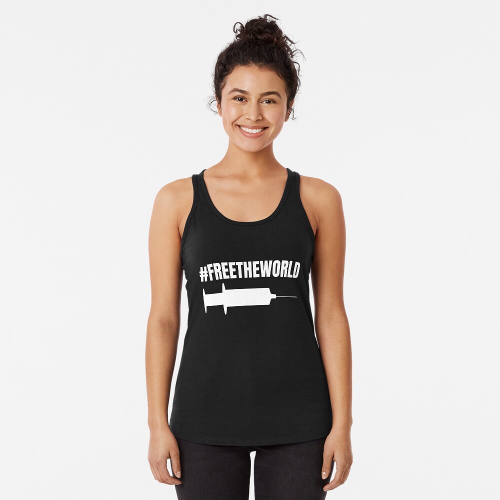 Item preview, Racerback Tank Top designed and sold by free-the-world.